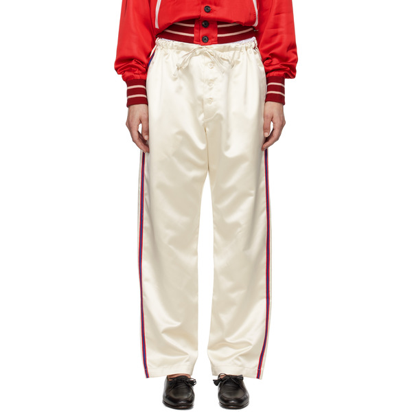  Bode Off-white Redtail Pajama Trousers 