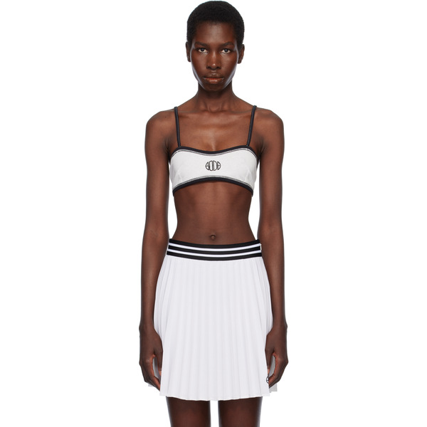  Bode White Deco Bralette 