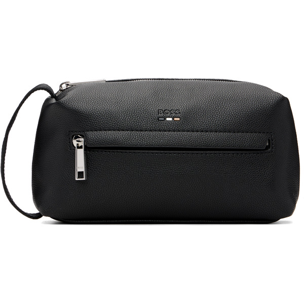  Boss Black Embossed-logo Pouch 