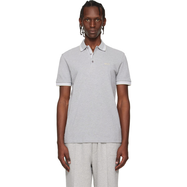 Boss Gray Paddy Polo 