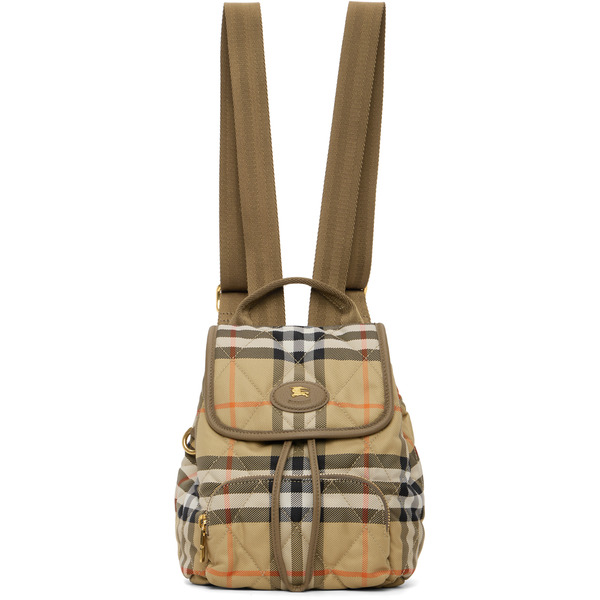  Burberry Beige Mini Horseshoe Backpack 