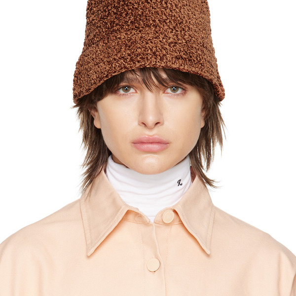  By Far Brown Robbie Bucket Hat 