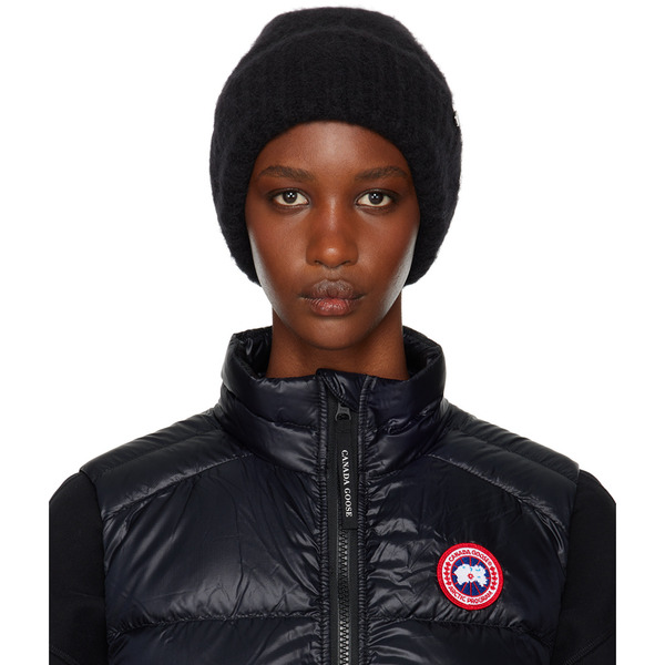  Canada Goose Black Alpaca Beanie 