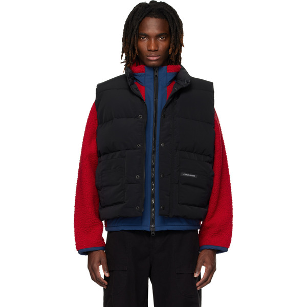  Canada Goose Black Ledger Down Vest 
