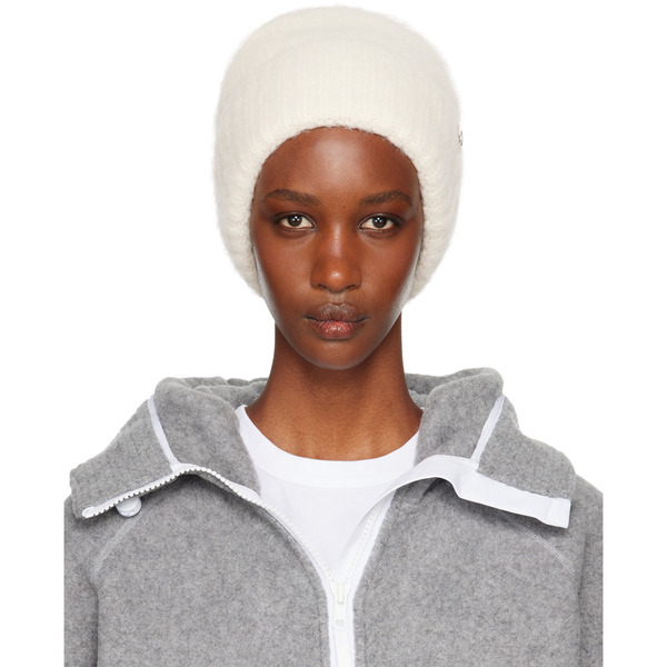  Canada Goose Off-white Alpaca Beanie 