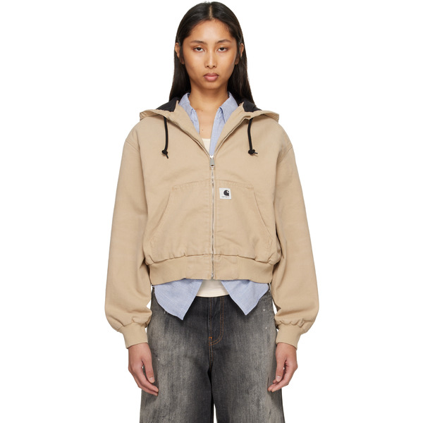  Carhartt Work In Progress Beige Og Active Jacket 