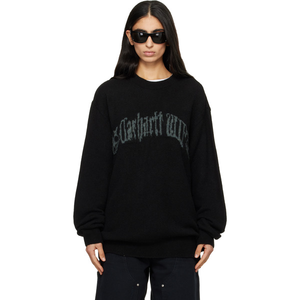  Carhartt Work In Progress Black Commuting Sweater 