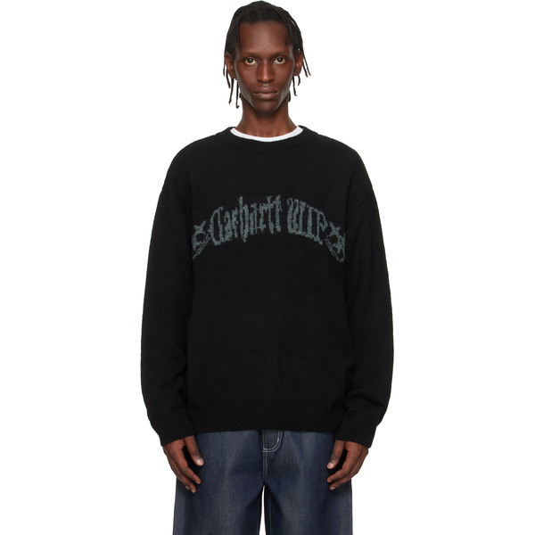  Carhartt Work In Progress Black Commuting Sweater 