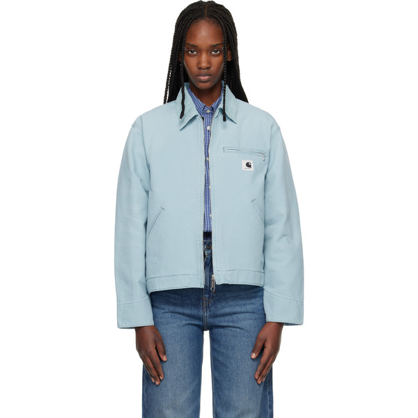  Carhartt Work In Progress Blue Og Detroit Jacket 