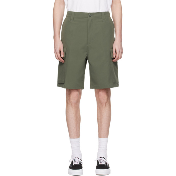  Carhartt Work In Progress Green Kade Cargo Shorts 