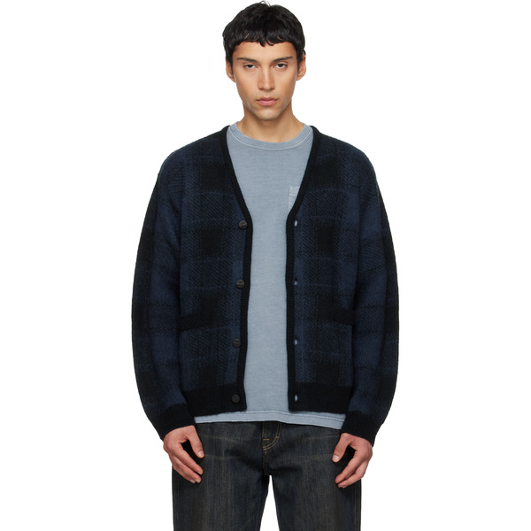  Carhartt Work In Progress Navy Everson Cardigan 