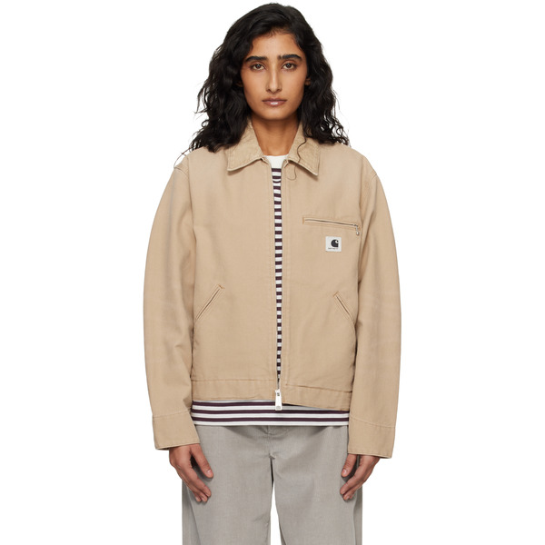  Carhartt Work In Progress Tan Og Detroit Jacket 
