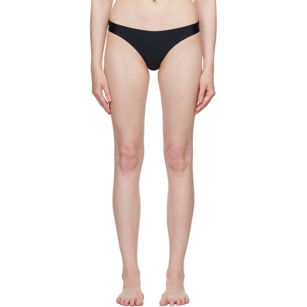  Cdlp Black Quick-drying Bikini Bottom 