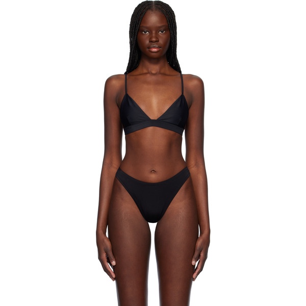  Cdlp Black Triangle Bikini Top 