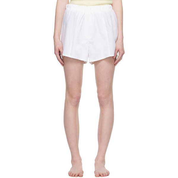  Cdlp White Breathable Shorts 