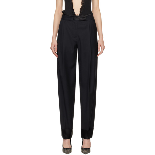  Christopher Esber Black Pegged Trousers 