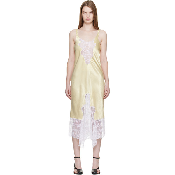  Collina Strada Yellow Anemone Midi Dress 