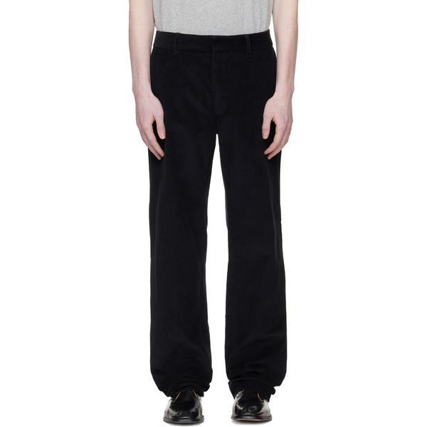  Commission Black Low-rise Boy Trousers 