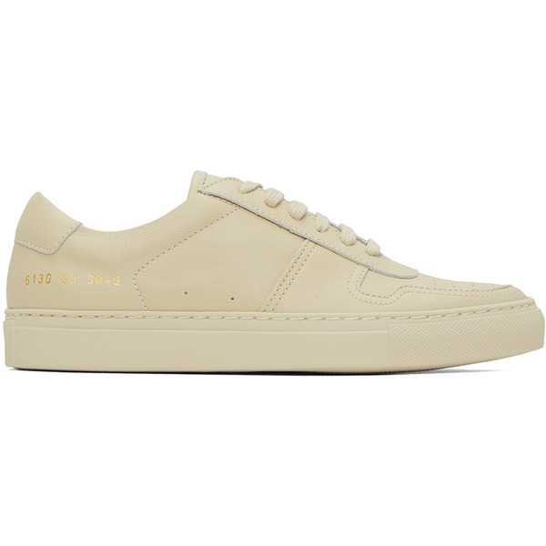  Common Projects Beige Bball Low Sneakers 