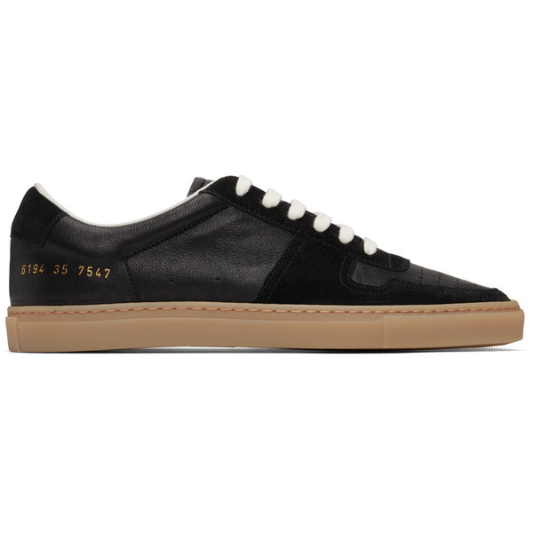  Common Projects Black Bball Duo Slim Sneakers 