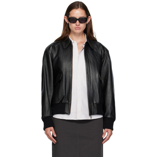  Coor Black A2 Leather Jacket 