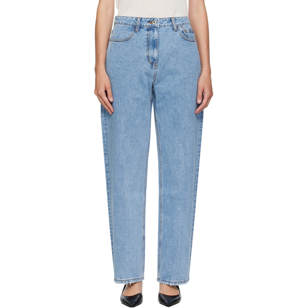  Coor Blue Relaxed Washed Jeans 