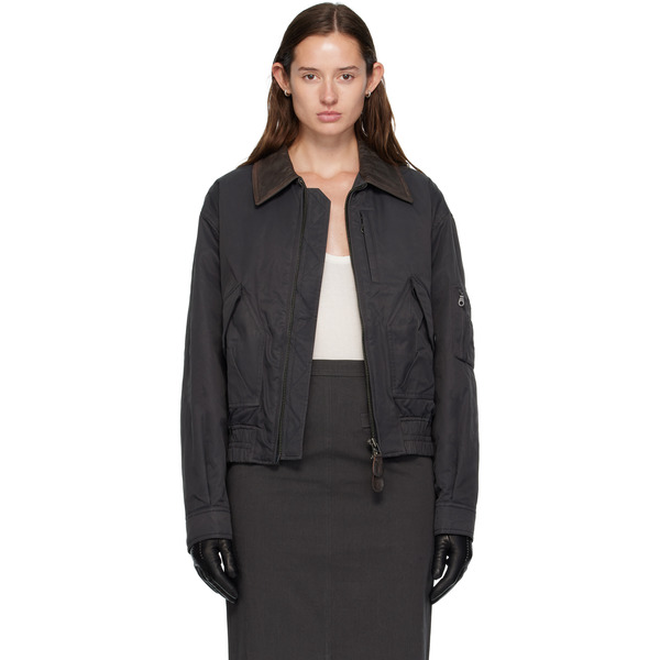  Coor Gray Mk-3 Flight Jacket 