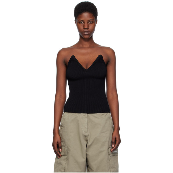  Coperni Black V-neck Camisole 