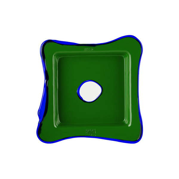  Corsi Design Green & Blue Small Square Try Tray 