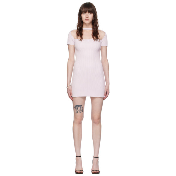  Courrèges Purple Hyperbole Minidress 