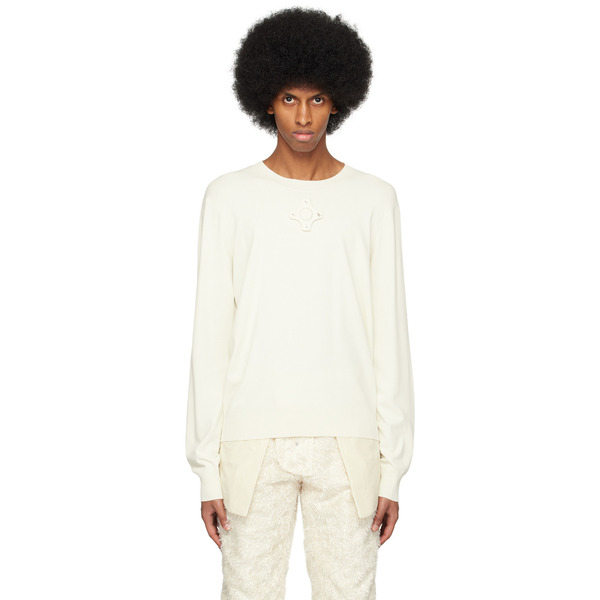  Craig Green Off-white Eyelet Sweater 