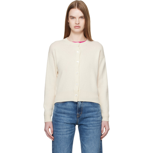  &daughter Off White Ada Crewneck Cardigan 