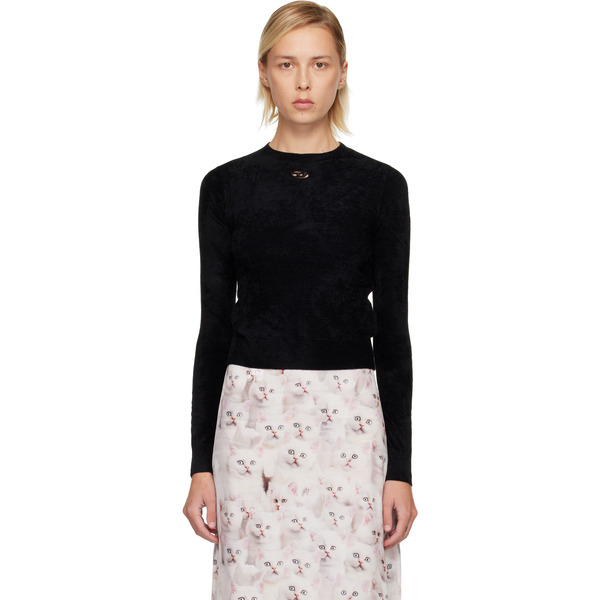  Diesel Black M-celia Sweater 