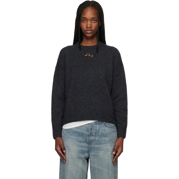  Diesel Gray M-areeta Sweater 