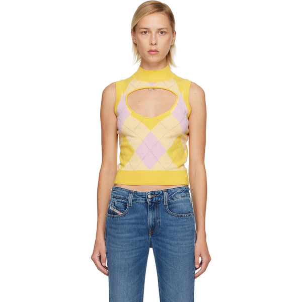  Diesel Yellow M-romko-sl Vest 