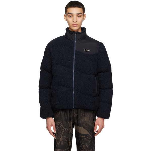  Dime Navy Puffer Jacket 