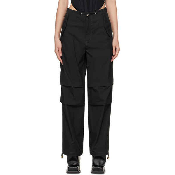  Dion Lee Gray Parachute Trousers 