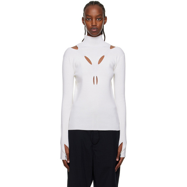  Dion Lee Off-white Skivvy Turtleneck 