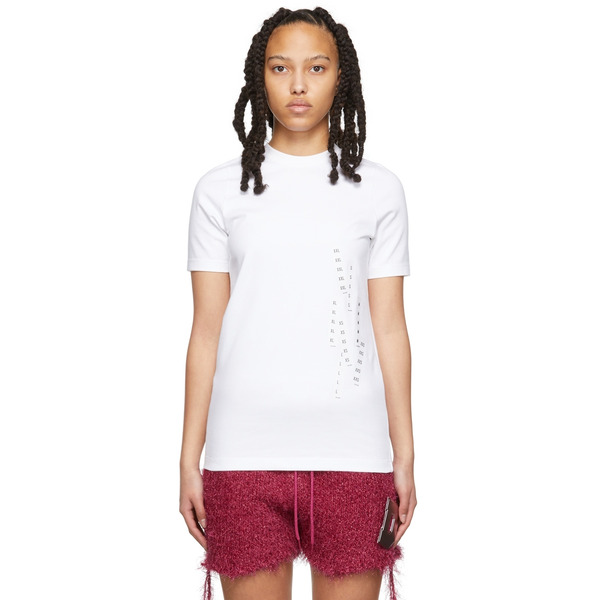  Doublet White Stretching Onesize T-shirt 
