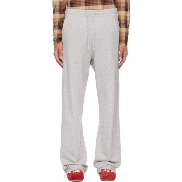  Dries Van Noten Gray Drawstring Sweatpants 
