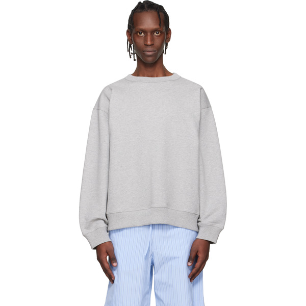  Dries Van Noten Gray Oversized Sweatshirt 