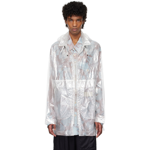  Dries Van Noten Transparent Nylon Jacket 