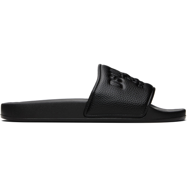  Dsquared2 Black Embossed-logo Slides 