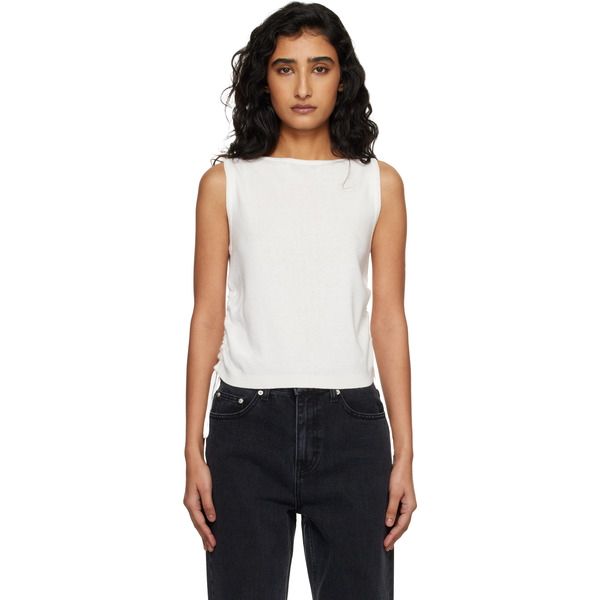  Dunst Off-white Layering Knit Tank Top 