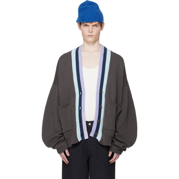  Edward Cuming Brown Heart Throb Cardigan 