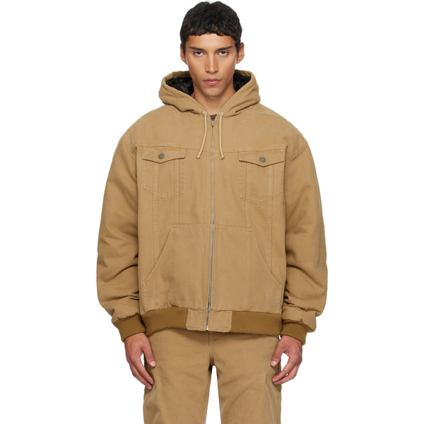  Egonlab Beige Hooded Jacket 
