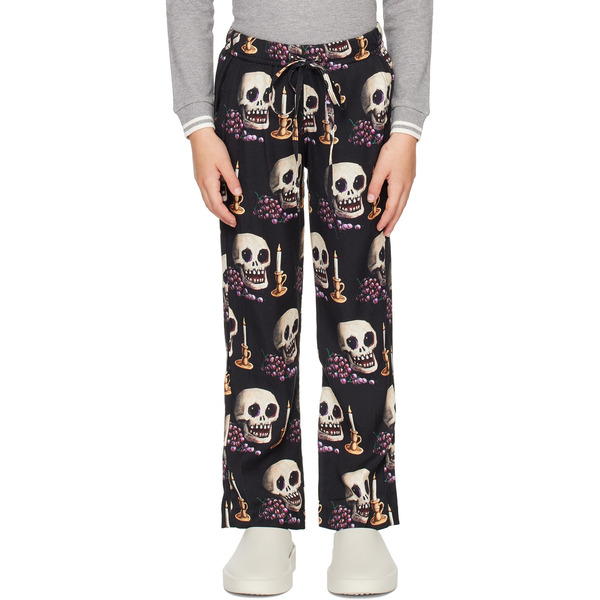  Endless Joy Kids Black Momento Mori Lounge Pants 