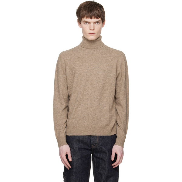  Entire Studios Beige Knit Turtleneck 
