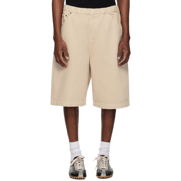  Entire Studios Beige Spar Shorts 