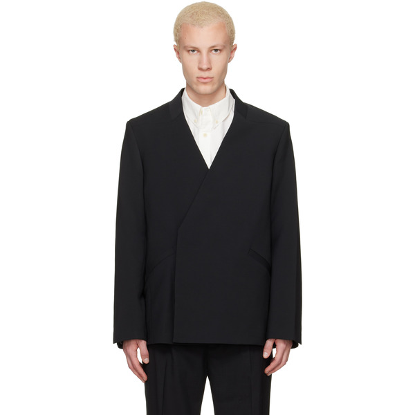  Entire Studios Black Common Tailored Blazer 